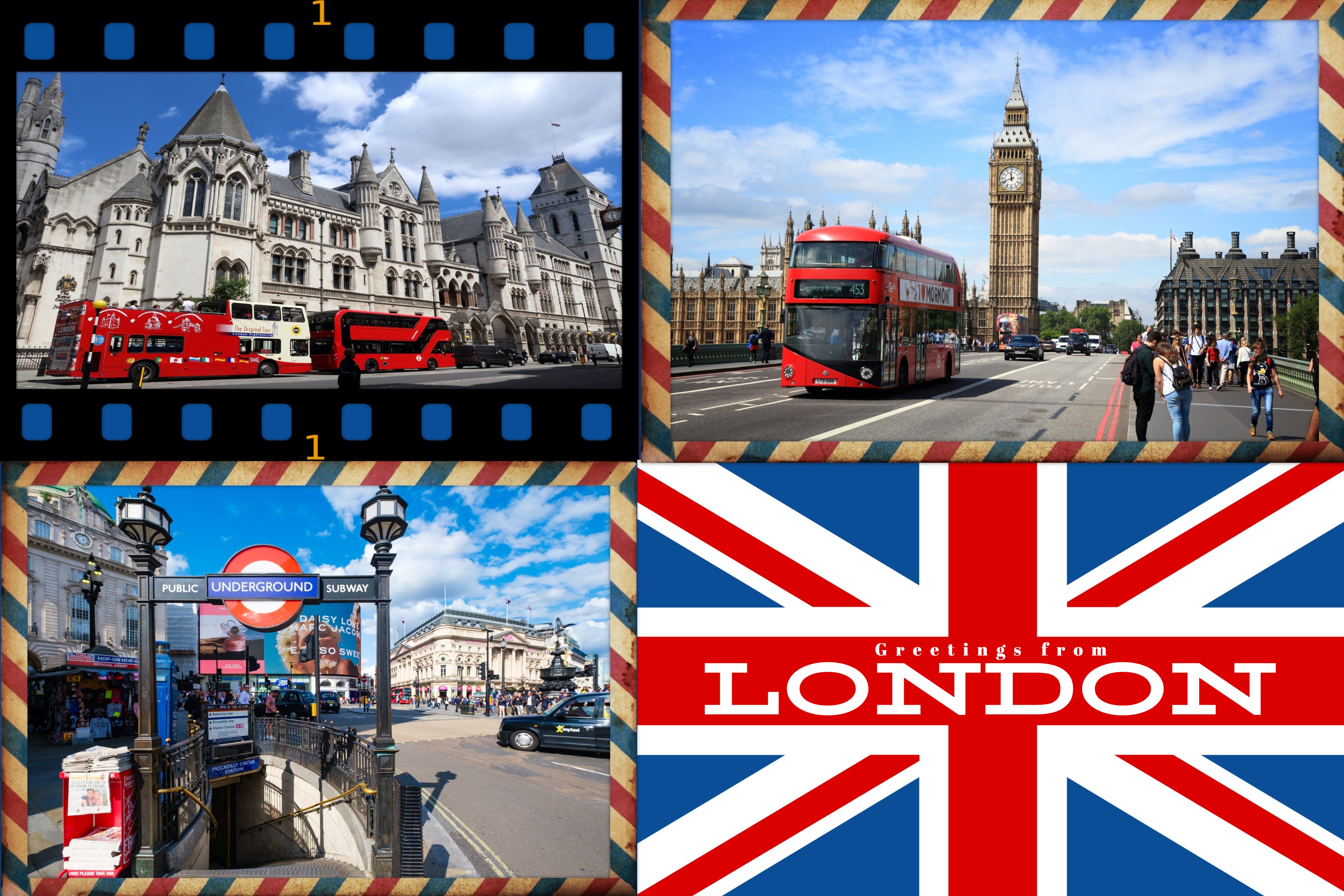 London Greeting Card